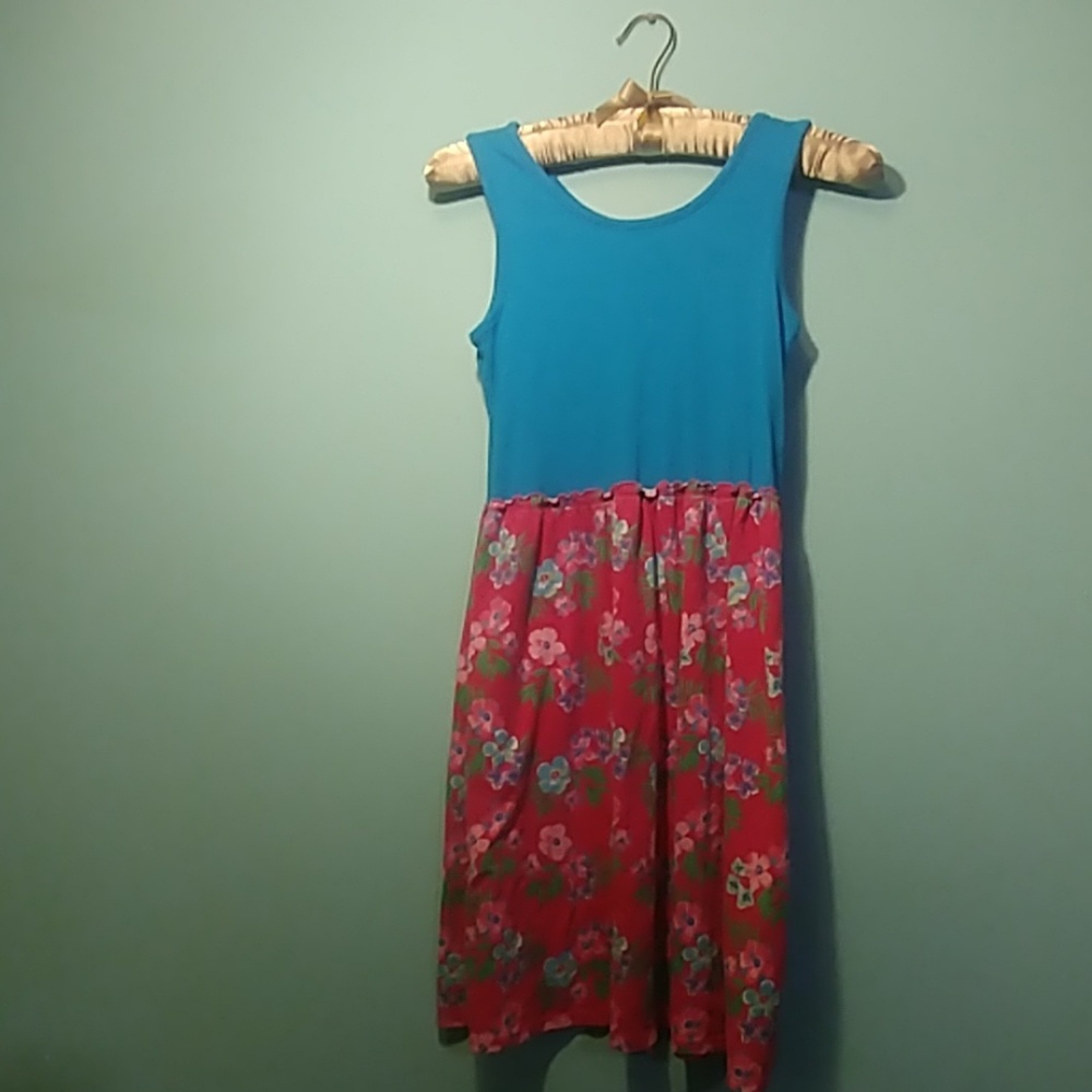 Hawaiian printed dress